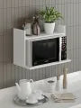 Wall Mounted Microwave Shelf