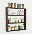 3 tier wall mounted shelf