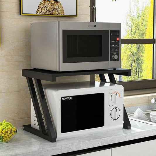 Z Shape Kitchen Rack for Oven and Microwave