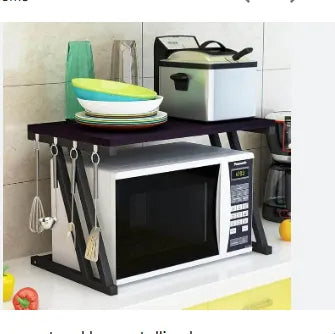 Z Shape Kitchen Rack for Oven and Microwave