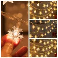 Night Lights LED String Lights Snowflake Light String Fairy Light