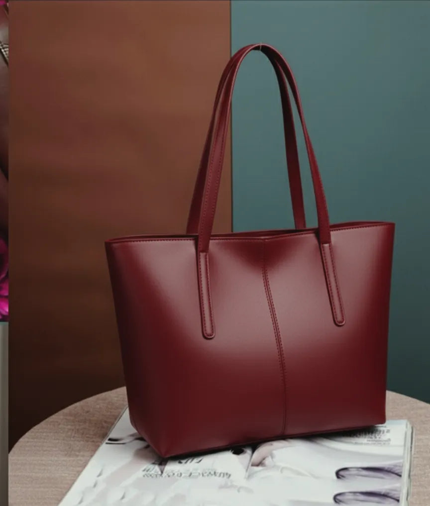 Tote Women's Handbag Premium Leather