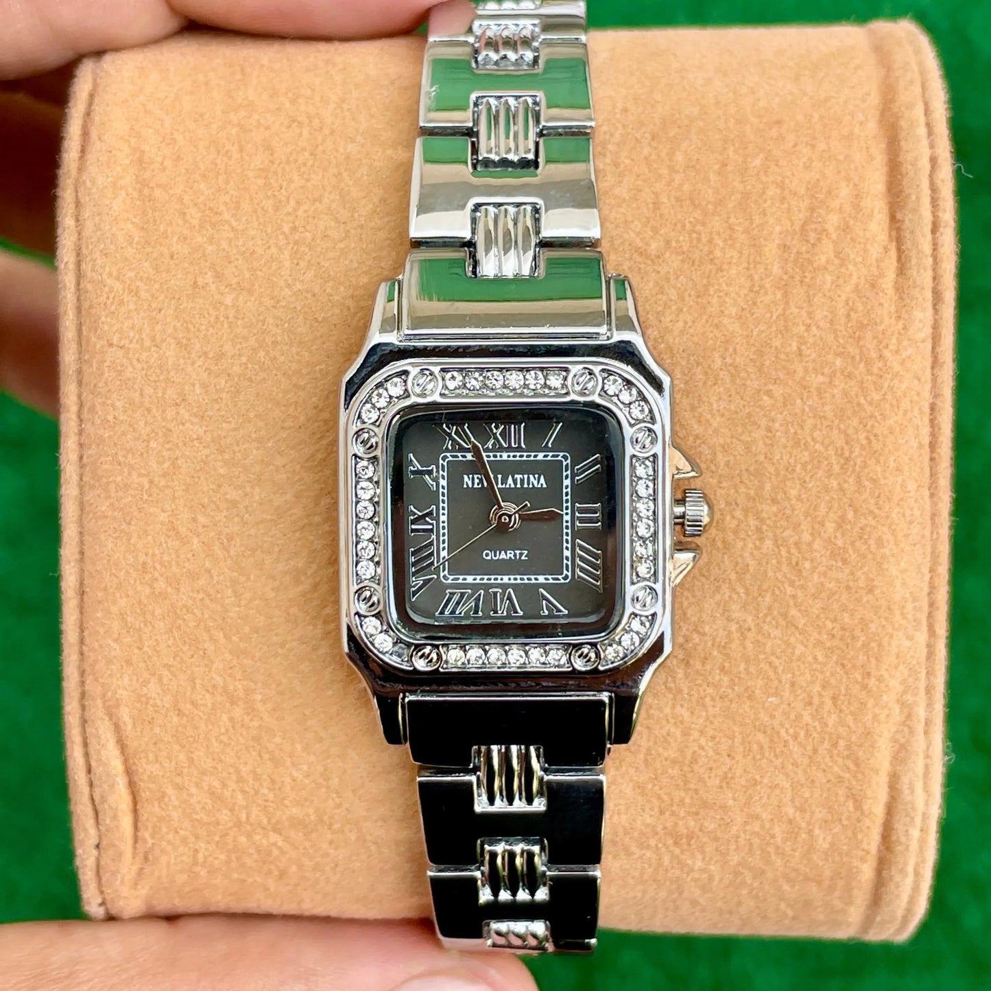 Stylish Square Dial Watch for Women