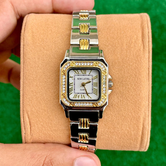 Stylish Square Dial Watch for Women